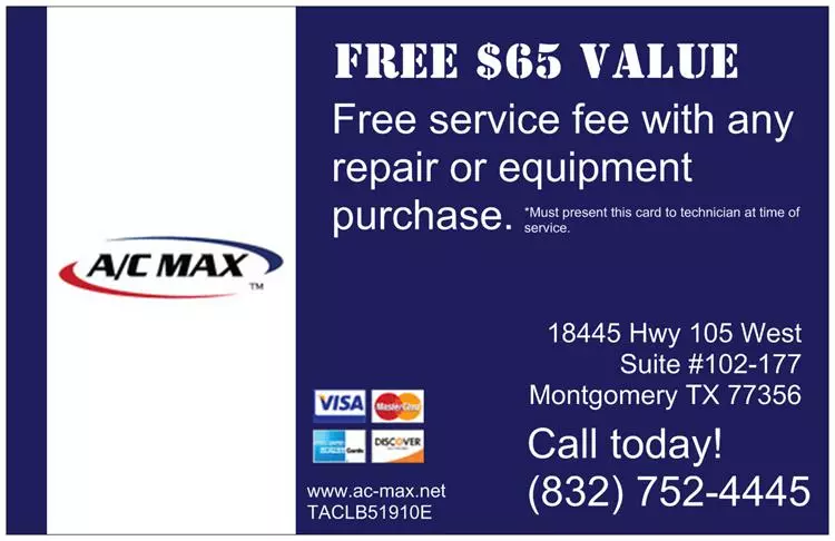 HVAC Promotions In Montgomery, TX